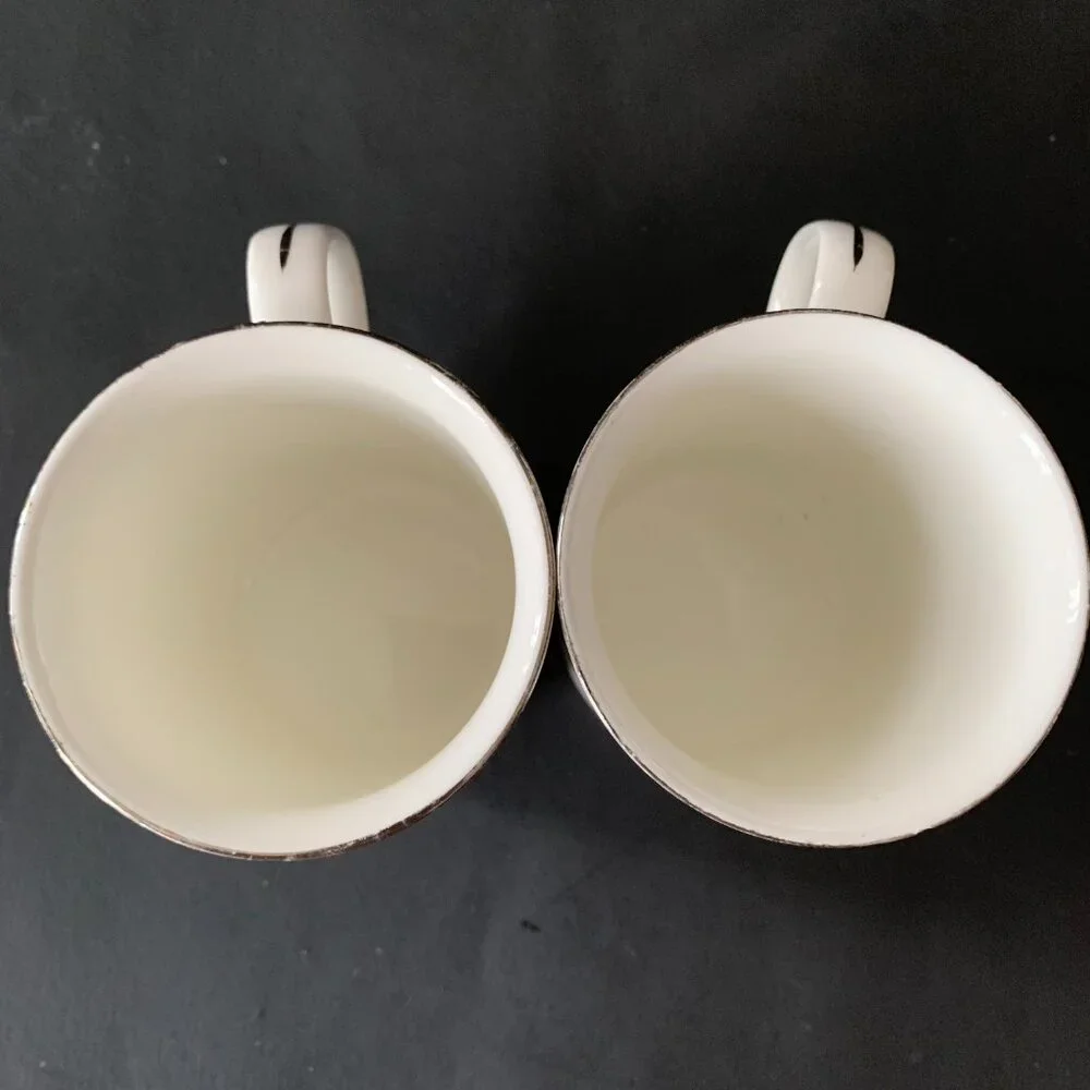 HARMONI DESIGNS BONE CHINA SHIH TZU DOG COFFEE TEA MUG  SET OF 2 MADE IN ENGLAND - Picture 9 of 9